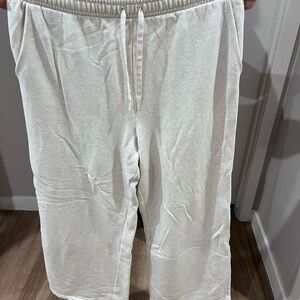 Victoria's Secret Cream Lounge Pants